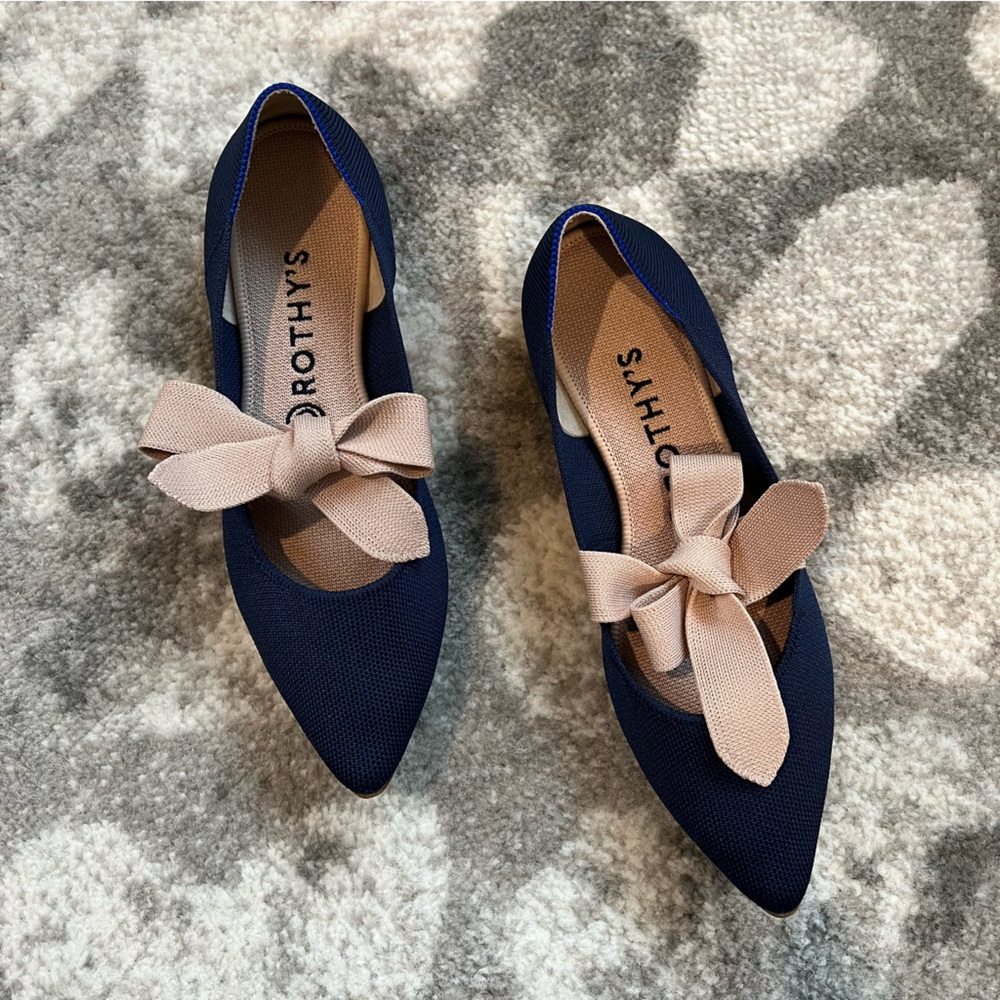 Rothy’s Sapphire Mary Janes